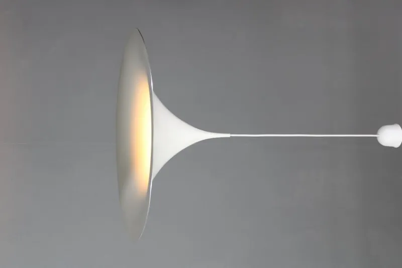 Pamono Semi Pendant Lamp by Claus Bonderup for Fog and Morup, 1970s> Ceiling Lights