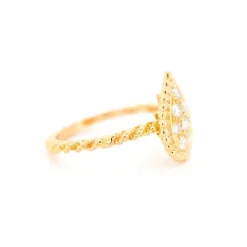 Clearance Pamono Serpent Bohème Ring in Yellow Gold and Diamonds from Boucheron