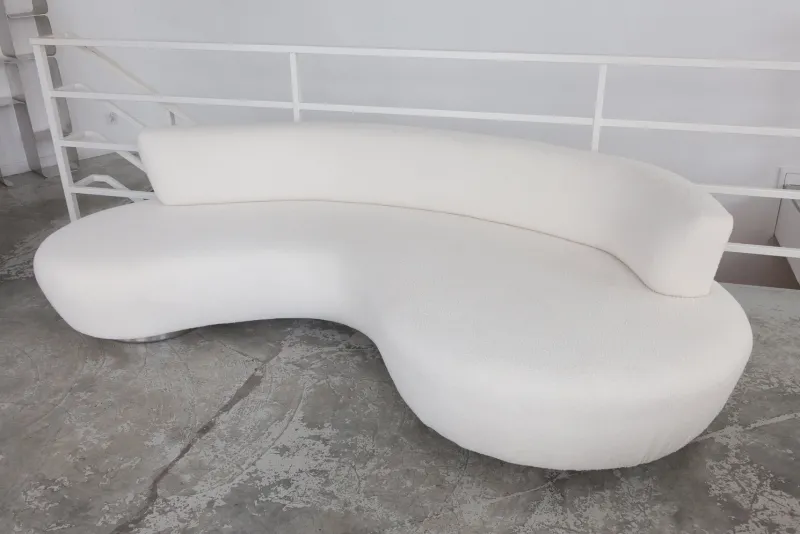 Hot Pamono Serpentine Sofa attributed to Vladimir Kagan for de Sede, 1950s