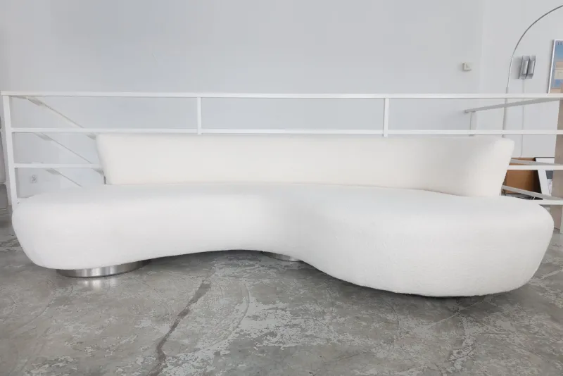 Hot Pamono Serpentine Sofa attributed to Vladimir Kagan for de Sede, 1950s