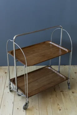 Pamono Service Trolley from Gerlinol, Germany, 1950s> Serving Bar Carts & Trolleys