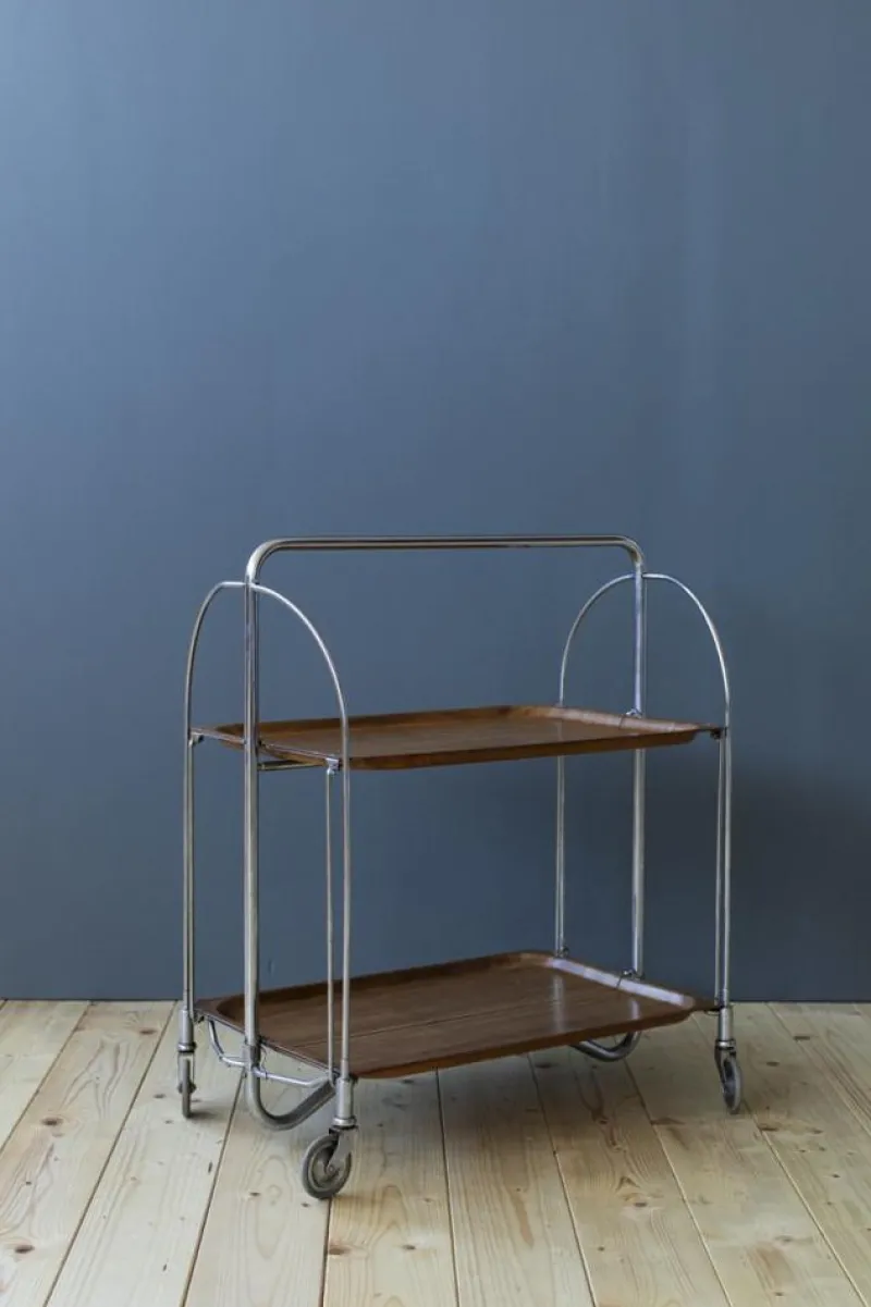 Pamono Service Trolley from Gerlinol, Germany, 1950s> Serving Bar Carts & Trolleys