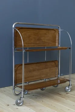 Pamono Service Trolley from Gerlinol, Germany, 1950s><noscript><img width=