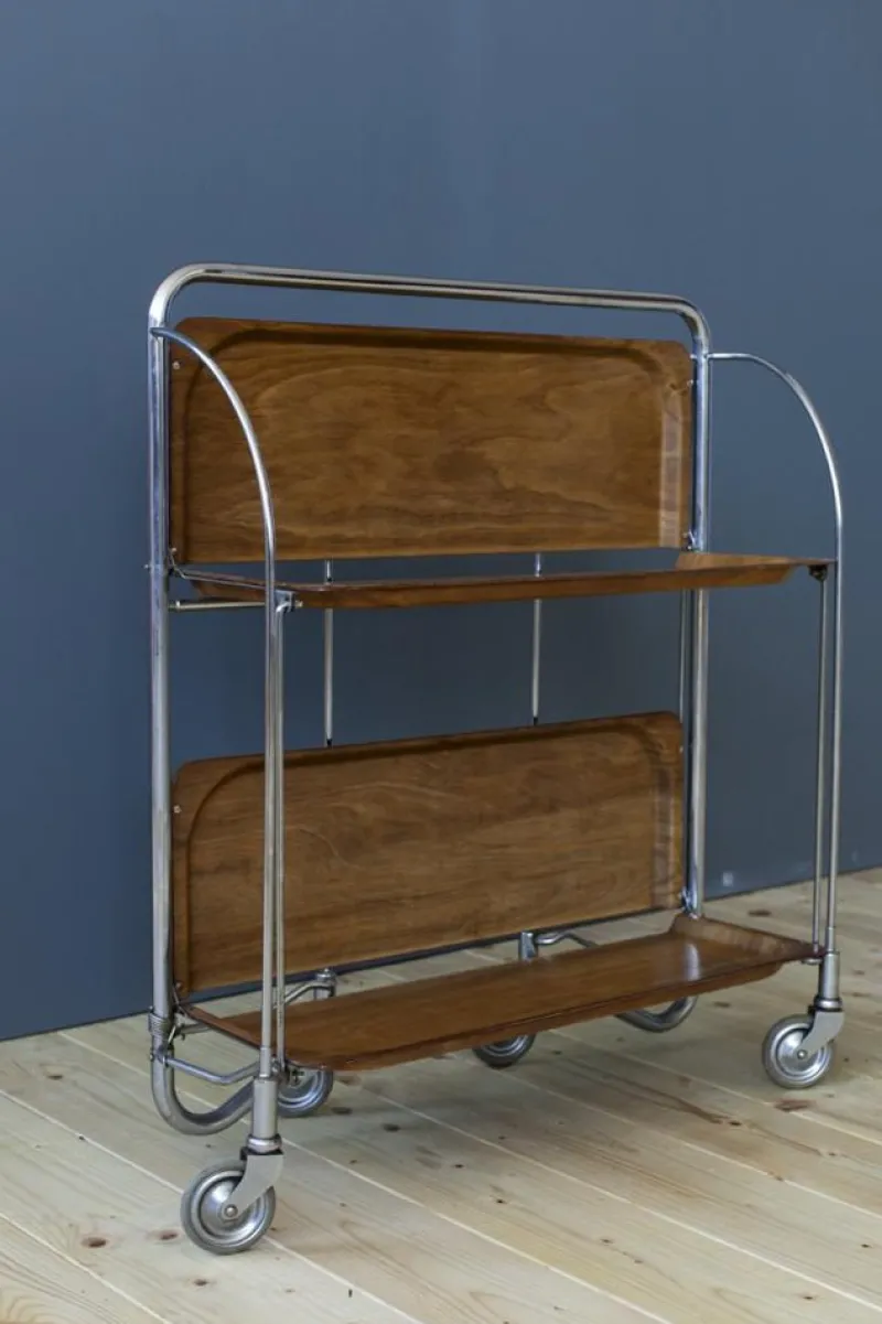 Pamono Service Trolley from Gerlinol, Germany, 1950s> Serving Bar Carts & Trolleys