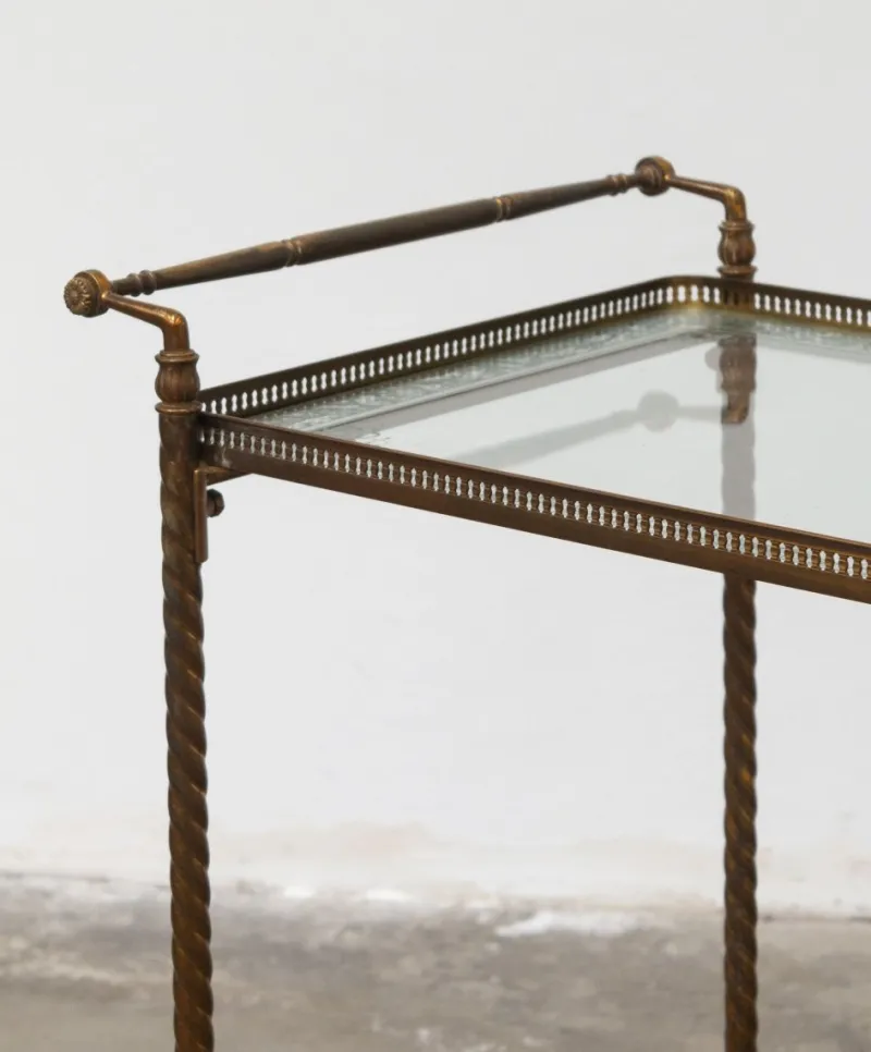 Pamono Serving Bar Cart, 1950s> Serving Bar Carts & Trolleys