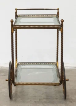 Pamono Serving Bar Cart, 1950s><noscript><img width=