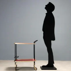 Outlet Pamono Serving Bar Cart, 1960s