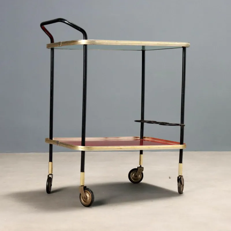 Outlet Pamono Serving Bar Cart, 1960s