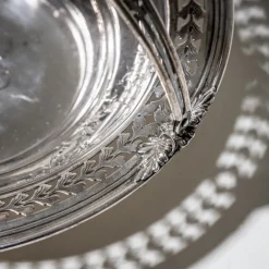 Discount Pamono Serving Bowl in Sterling Silver with Handle