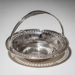 Discount Pamono Serving Bowl in Sterling Silver with Handle