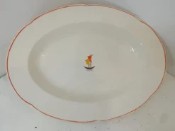 Pamono Serving Plate by Gio Ponti for Richard Ginori, 1930s> Dinnerware Accessories