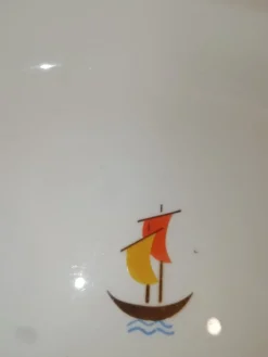 Pamono Serving Plate by Gio Ponti for Richard Ginori, 1930s><noscript><img width=