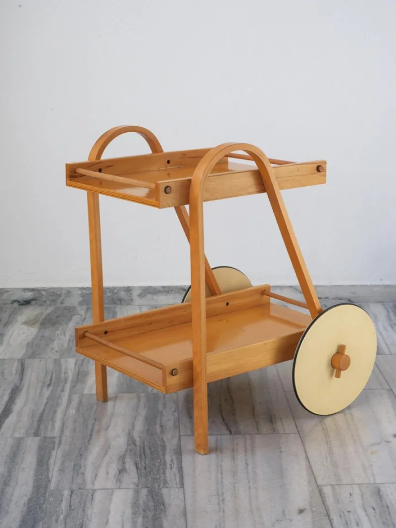 Pamono Serving Trolley by Enolinea, 1980s> Serving Bar Carts & Trolleys
