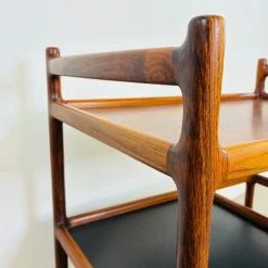 Pamono Serving Trolley by Johannes Andersen for CFC Silkeborg, 1960s> Serving Bar Carts & Trolleys