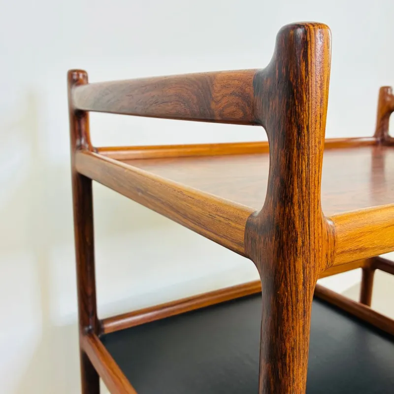 Pamono Serving Trolley by Johannes Andersen for CFC Silkeborg, 1960s> Serving Bar Carts & Trolleys