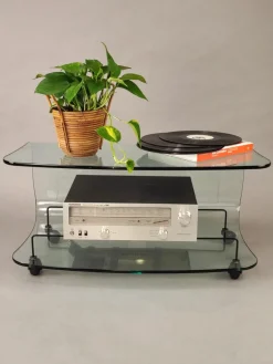 Online Pamono Serving Trolley from Fiam, 1980s