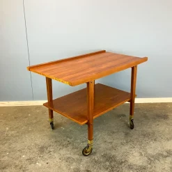 Pamono Serving Trolley in Teak, 1960s