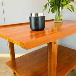 Pamono Serving Trolley in Teak, 1960s
