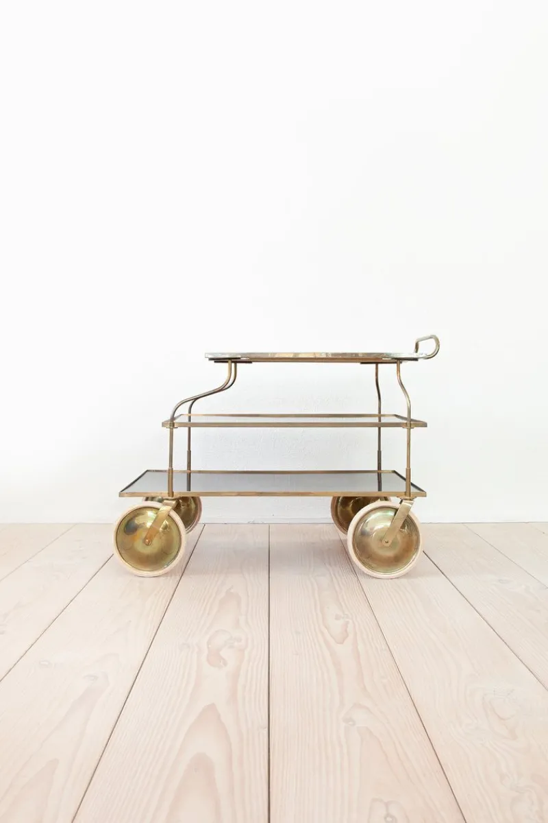 Clearance Pamono Serving Trolley Model B 889 by Josef Frank for Svenskt Tenn, Sweden, 1930s