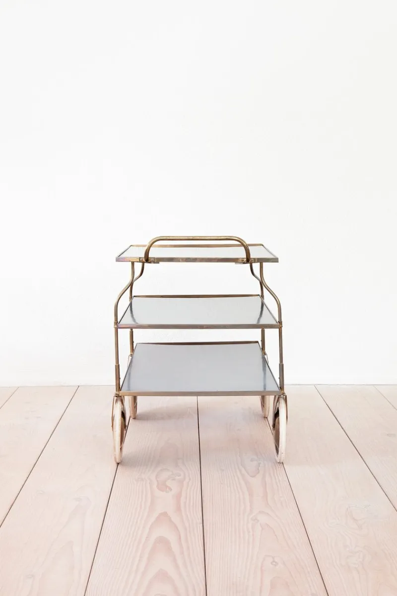 Clearance Pamono Serving Trolley Model B 889 by Josef Frank for Svenskt Tenn, Sweden, 1930s
