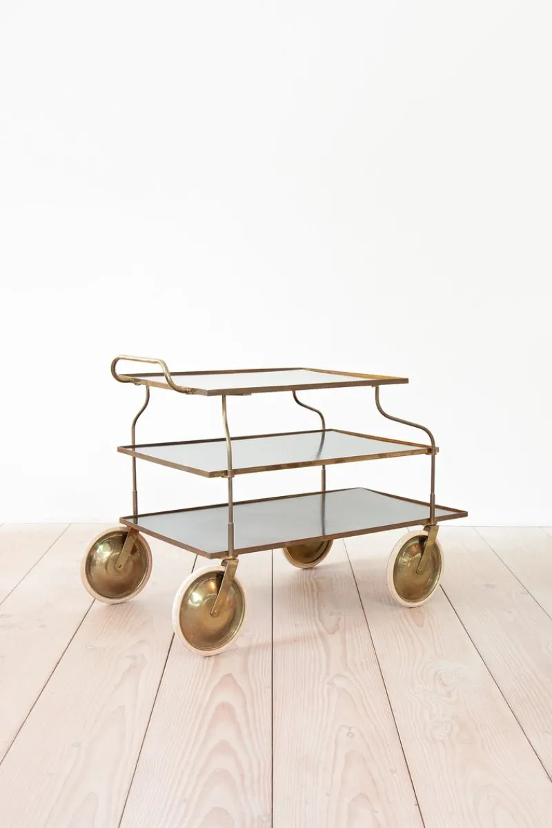 Clearance Pamono Serving Trolley Model B 889 by Josef Frank for Svenskt Tenn, Sweden, 1930s