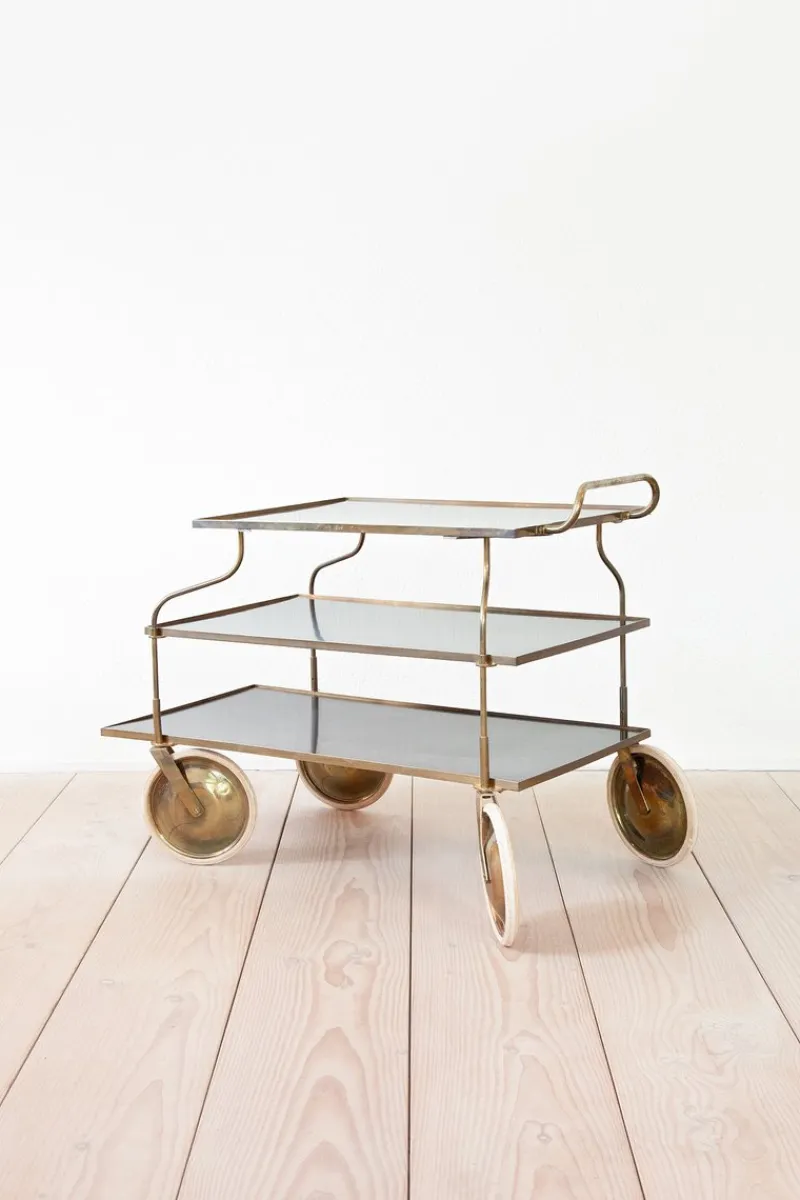Clearance Pamono Serving Trolley Model B 889 by Josef Frank for Svenskt Tenn, Sweden, 1930s