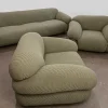 Pamono Sesann Sofa and Armchairs by Gianfranco Frattini for Cassina, 1970, Set of 3> Living Room Sets