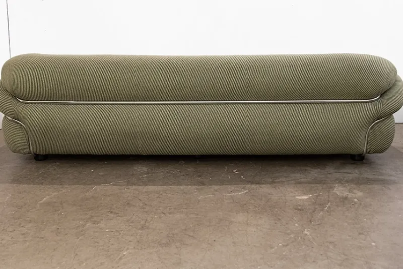 Pamono Sesann Sofa and Armchairs by Gianfranco Frattini for Cassina, 1970, Set of 3> Living Room Sets