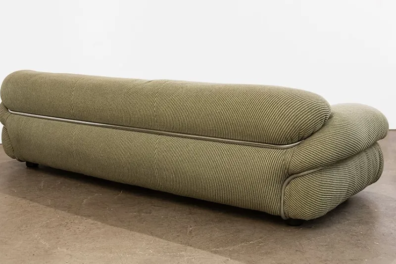 Pamono Sesann Sofa and Armchairs by Gianfranco Frattini for Cassina, 1970, Set of 3> Living Room Sets