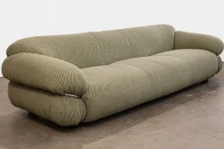Pamono Sesann Sofa and Armchairs by Gianfranco Frattini for Cassina, 1970, Set of 3><noscript><img width=