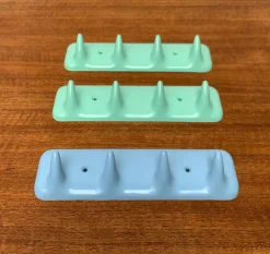 Discount Pamono Sesia Hook Bar Warderobe or Towel Holder from CM Brevettato, Italy, 1960s, Set of 3