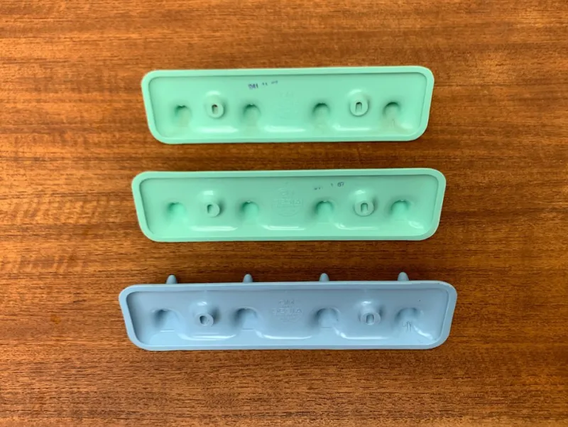 Discount Pamono Sesia Hook Bar Warderobe or Towel Holder from CM Brevettato, Italy, 1960s, Set of 3