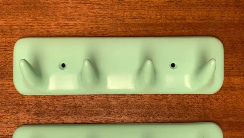 Discount Pamono Sesia Hook Bar Warderobe or Towel Holder from CM Brevettato, Italy, 1960s, Set of 3