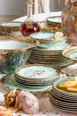 Pamono Set of 2 Dessert Coupe Plates Ø22 Michelangelo><noscript><img width=
