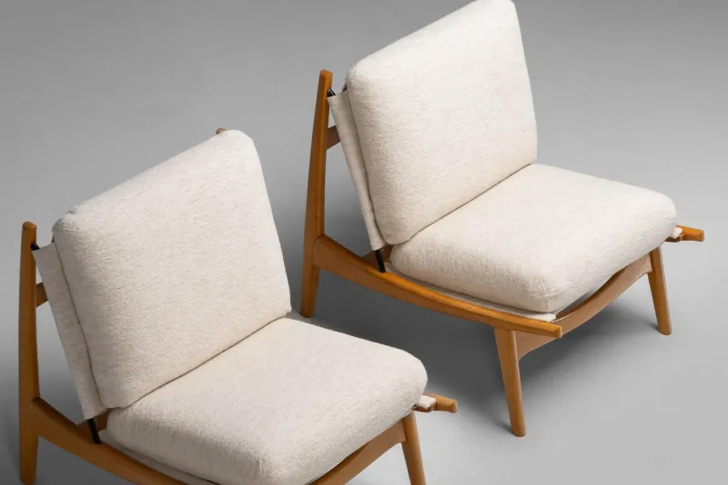 Pamono Set of 790 Lounge Chairs by Joseph André Motte for Steiner, France, 1960s> Lounge Chairs & Armchairs