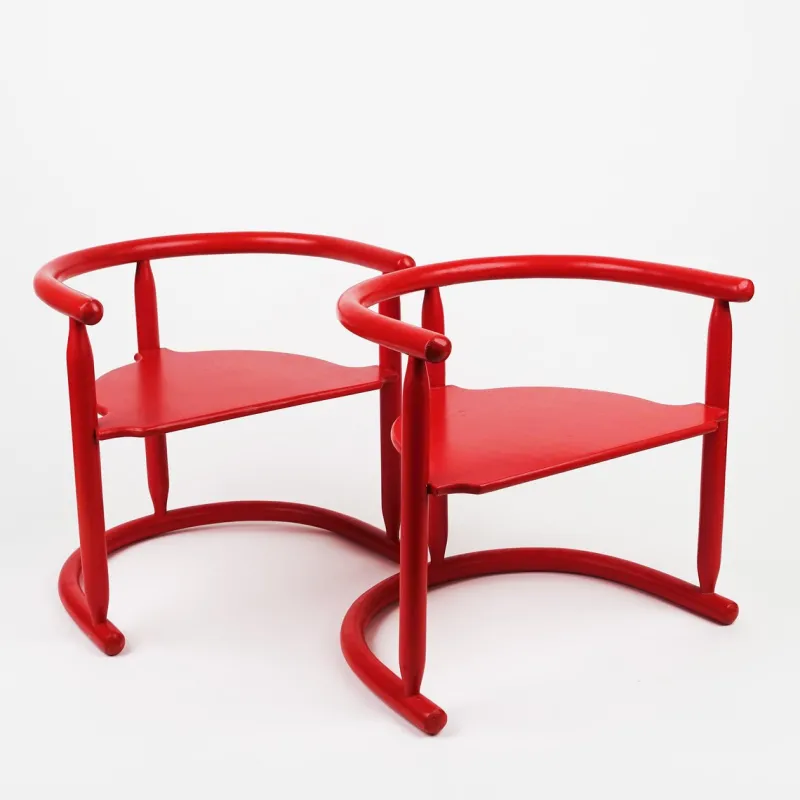 Pamono Set of Anna Children's Armchairs by Karin Mobring for Ikea, Sweden, 1963