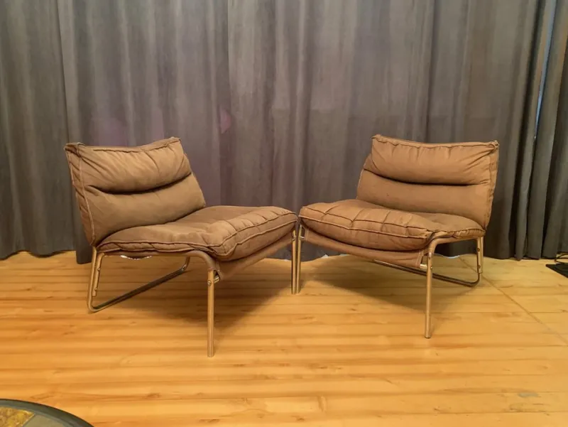 Pamono Set of Armchairs attributed to Gillis Lundgren for Ikea, Sweden, 1970s