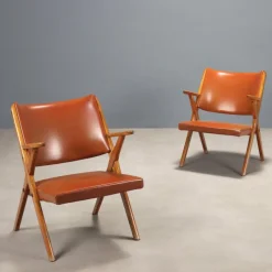 Online Pamono Set of Armchairs, 1960s