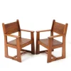 Best Pamono Set of Art Deco Children's Armchairs by Jan Wils for Eik en Linden, 1918