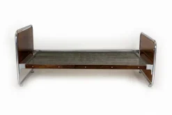 Pamono Set of Bauhaus Tubular Steel Beds, 1940s><noscript><img width=