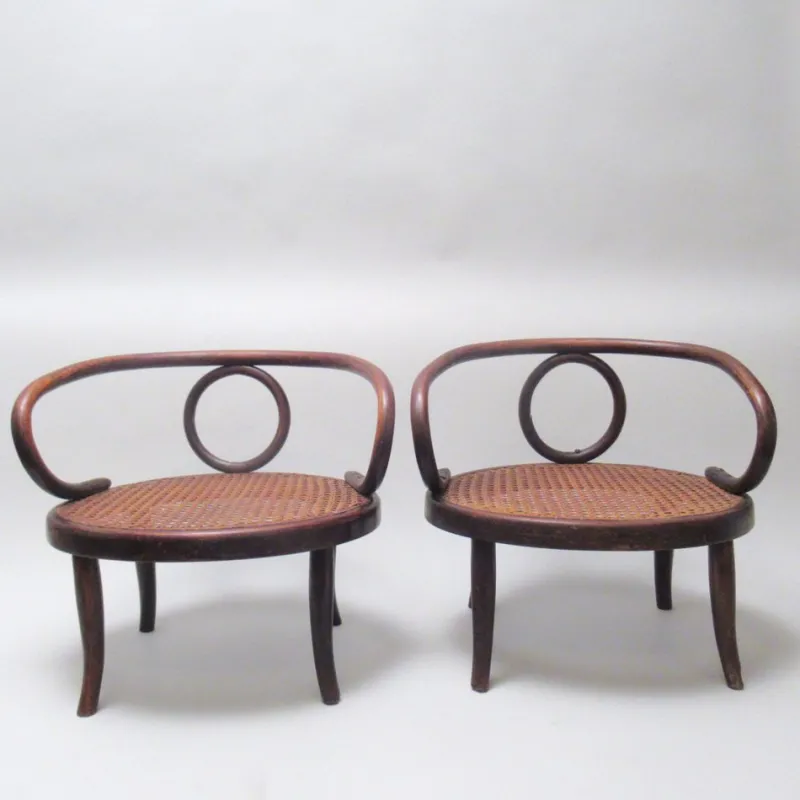 Best Pamono Set of Bentwood Childrens Chairs attributed to Michael Thonet for Gebrüder Thonet, 1890s