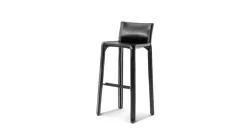Pamono Set of Cab Stools by Mario Bellini for for Cassina><noscript><img width=