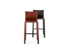 Pamono Set of Cab Stools by Mario Bellini for for Cassina><noscript><img width=