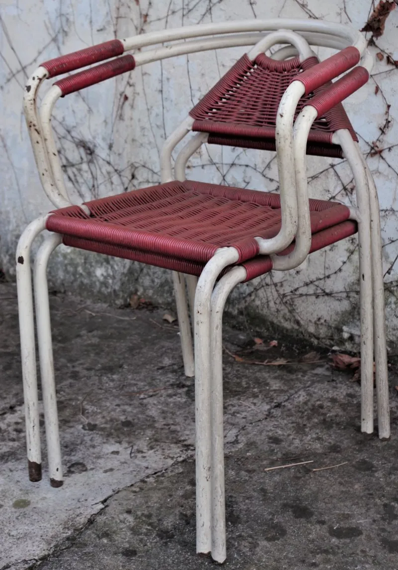 Pamono Set of Chairs, 1950s> Garden Seating