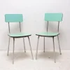 Pamono Set of Czechoslovak Cafe Chairs in Formica, 1960s