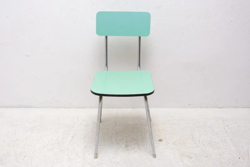 Pamono Set of Czechoslovak Cafe Chairs in Formica, 1960s