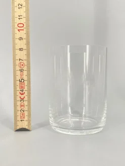 Pamono Set of Drinking Glasses by Joe Colombo for Progetti, in the Original Packaging, Italy 1960s, Set of 5><noscript><img width=