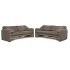 Pamono Set of DS 14 Leather Sofa Set from De Sede> Living Room Sets