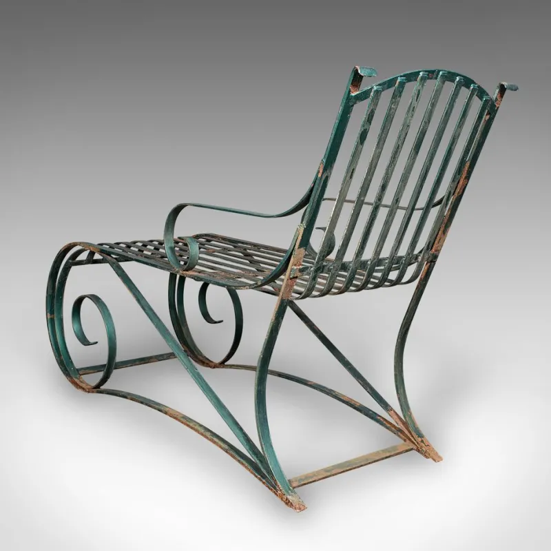 Outlet Pamono Set of English Garden Loungers, 1910s