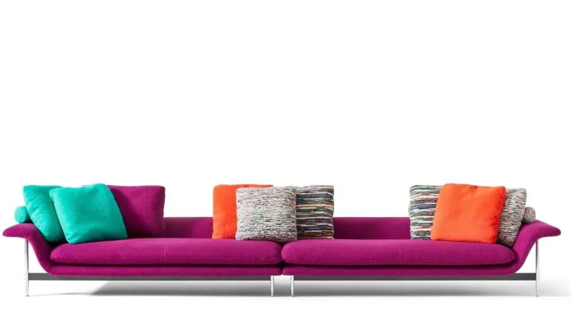 Pamono Set of Esosoft Sofas by Antonio Citterio for Cassina